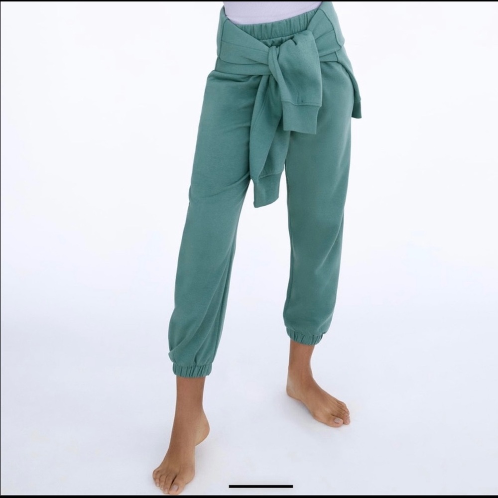 Zara Plush Jogger Sweatpants